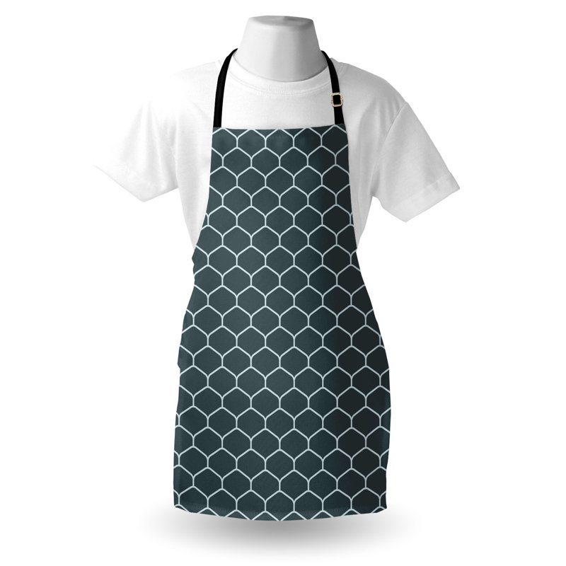 Tablier bleu East Urban Home unisexe