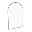 Flat Metal Wall Mirror