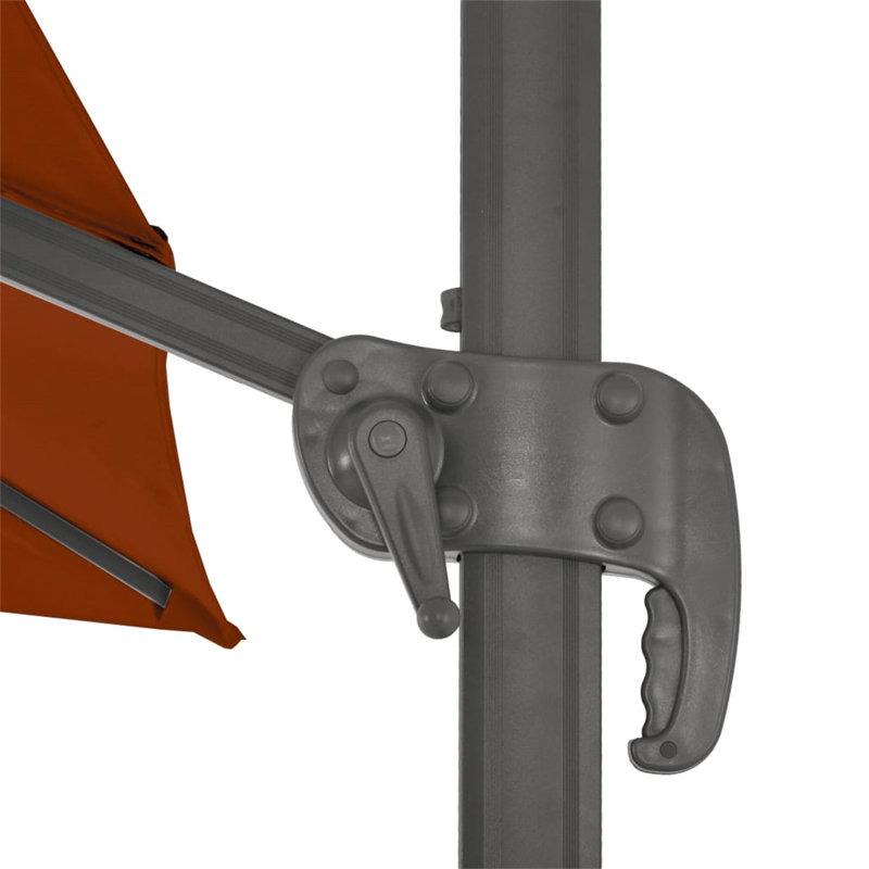 Russia 300cm Tilt Cantilever Parasol, Brown