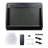 Electric Fireplace Insert 23" - Crystal Flame, 9 Adjustable Brightness Settings, Overheat Protected, Infrared Remote Control 1400W 5000 /H, 11 Temperature /Ul