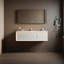 Simple and modern cream-style bathroom cabinet-1093009884-1093009874
