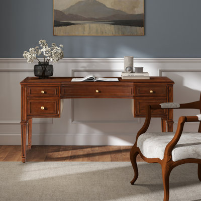 Jarboe 59" Desk by Laurel Foundry Modern Farmhouse
