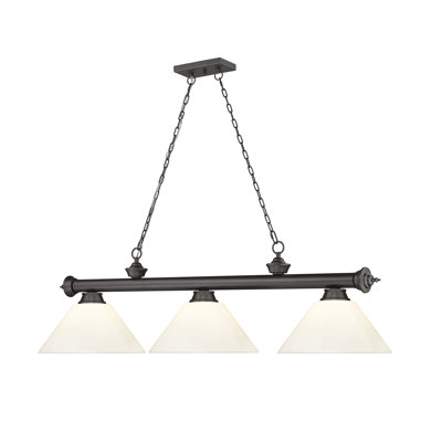 Annaleisa 3-Light Linear Pendant