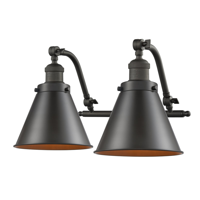Donovan 2 - Light Dimmable Vanity Light, Oil Rubbed Bronze, Oil Rubbed Bronze, LED