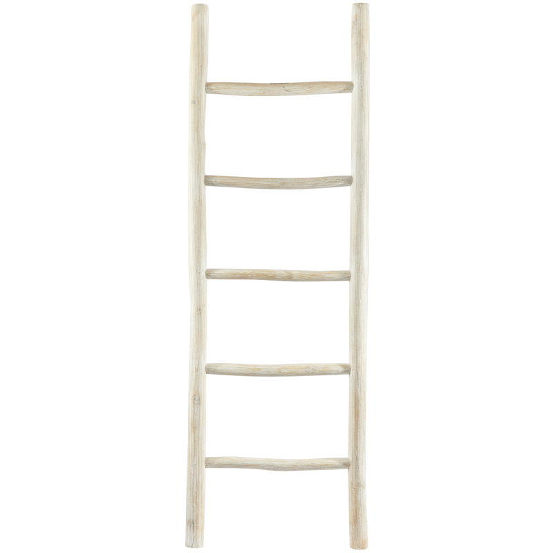 Teak Wood 5 ft Blanket Ladder