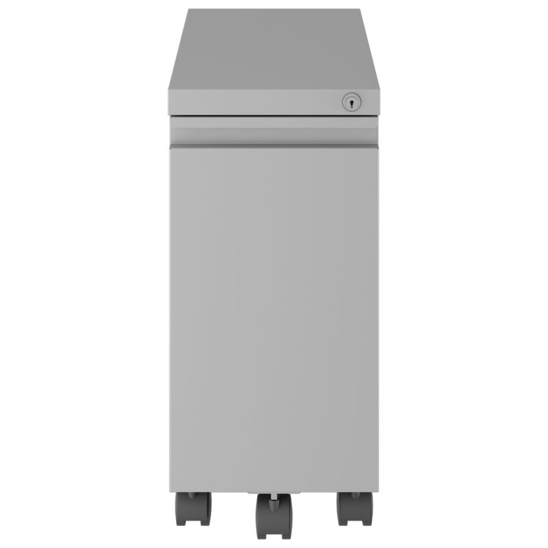 10'' Wide 2 -Drawer Mobile Steel File Cabinet