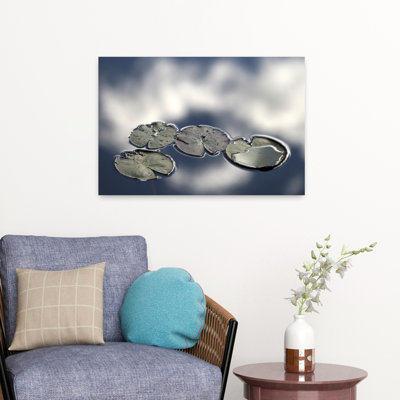 Contemporary Art Minimalist Peaceful Serene Lily Landscape Nature Wall Art