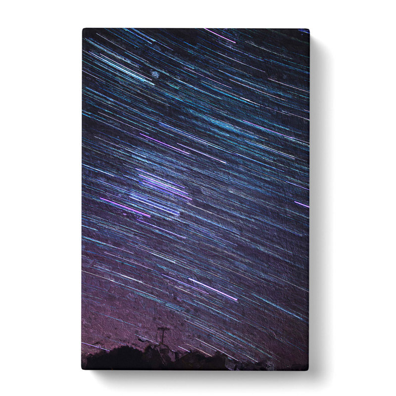Stars Over Spain - Wrapped Canvas Painting, 76cm H x 50cm W x 3cm D