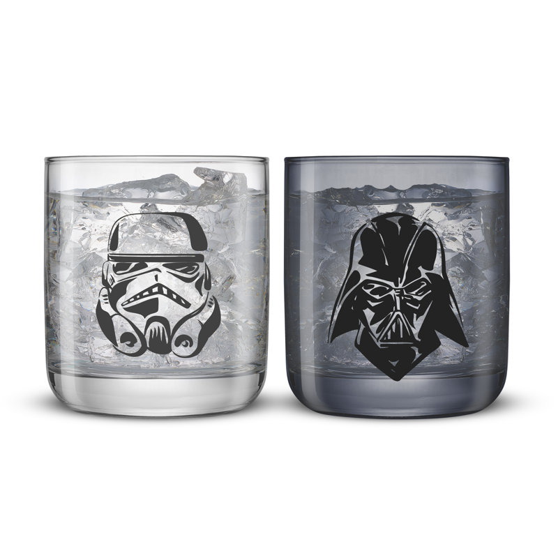 Ensemble de 2 verres à boisson Star Wars Dark Side