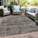 Machine Washable Indoor/Outdoor Xhevrie Taupe Rug