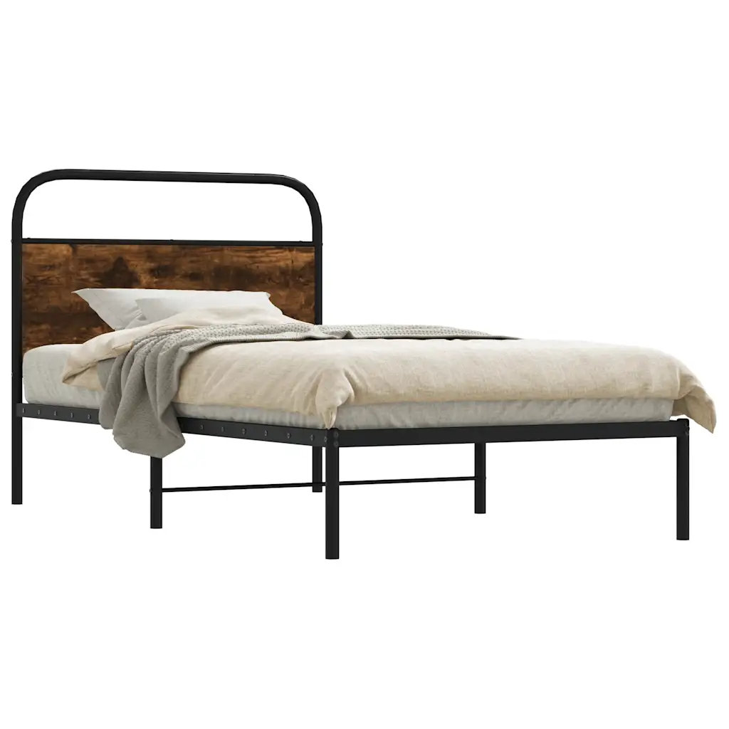 Vidaxl Metal Bed without Mattress