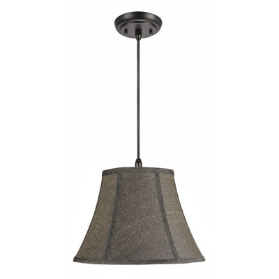 Shannon 1 - Light Oil Rubbed Bronze Single Pendant