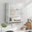 Armoire de rangement pour salle de bain, armoire murale en verre, armoire murale pour salle de bain