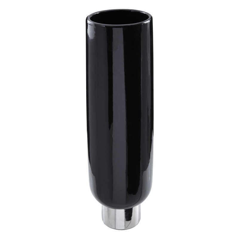 Anyelis Stoneware Table Vase, 40cm H x 12cm W x 12cm D
