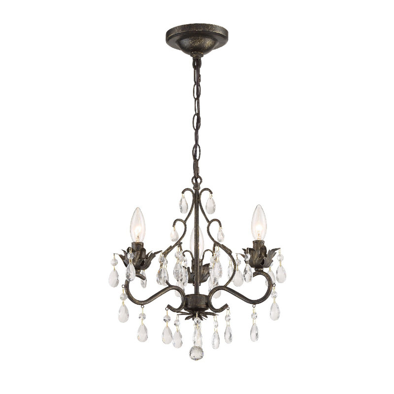 Clifton 3-Light Candle Style Empire Chandelier