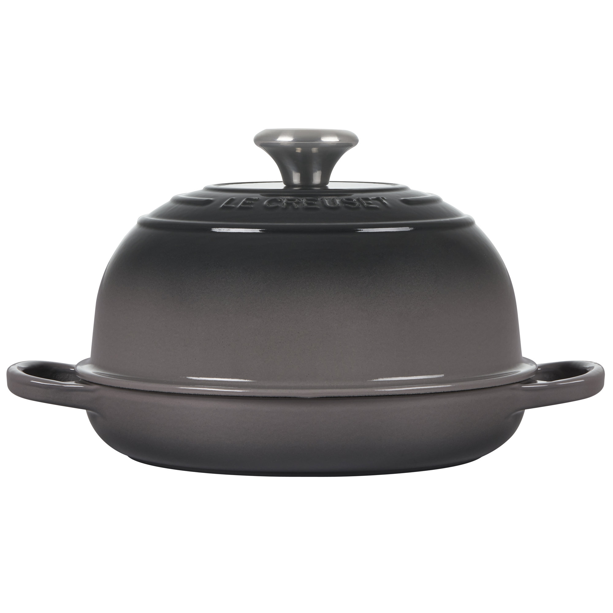 Le Creuset Signature Enameled Cast Iron 1.75 Qt. Bread Oven with Lid, Oyster