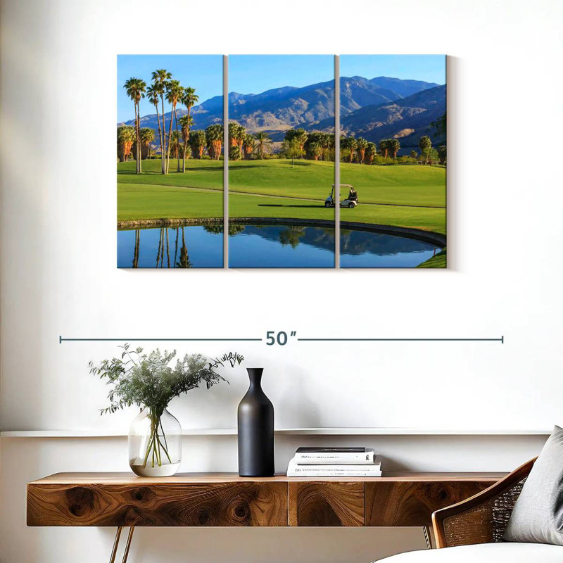 Parcours de golf pittoresque de Sirci à Palm Springs, H 24 po x l 38 po