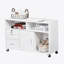 Imprimante bureau à domicile bureau mobile organisateur de bureau avec roulettes, cassettes