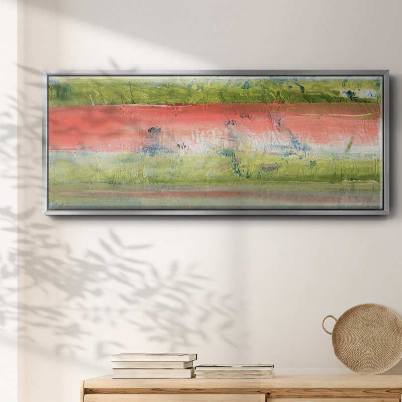 Nature's Flag I - Framed Canvas