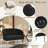 High-end Velvet 2-Seater Loveseat Couch-1409336831