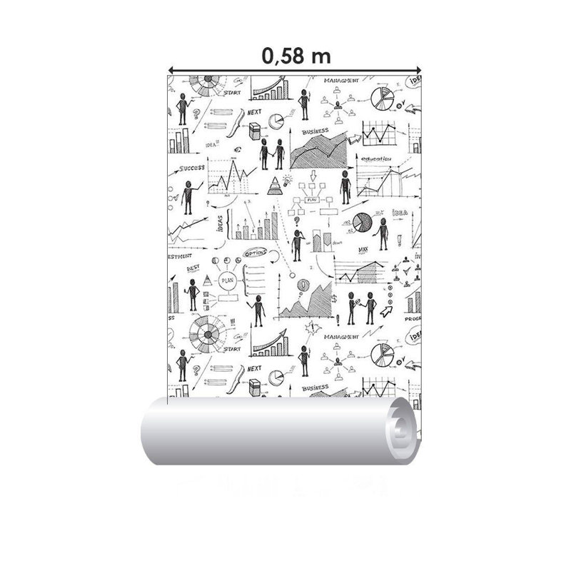 Busines Peel & Stick Wallpaper N014130