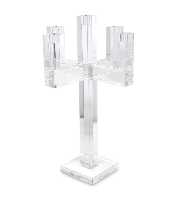 Crystal Candelabra -5 Light