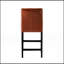 Adjustable Height Swivel Counter Stool with Diamond Tufting and Comfortable PU Leather Seat, Ideal for Modern Kitchens and Bars.