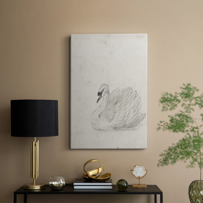 Croquis rétro - Cavas enveloppés de galerie
