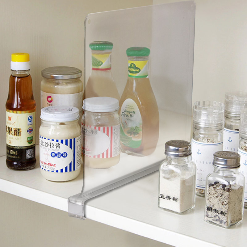 Acrylic Shelf Dividers - 6 Set