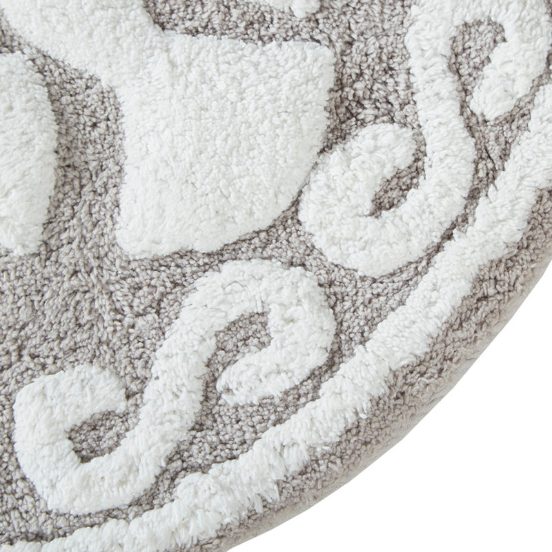 Tapis de bain en coton Elegant Medallion