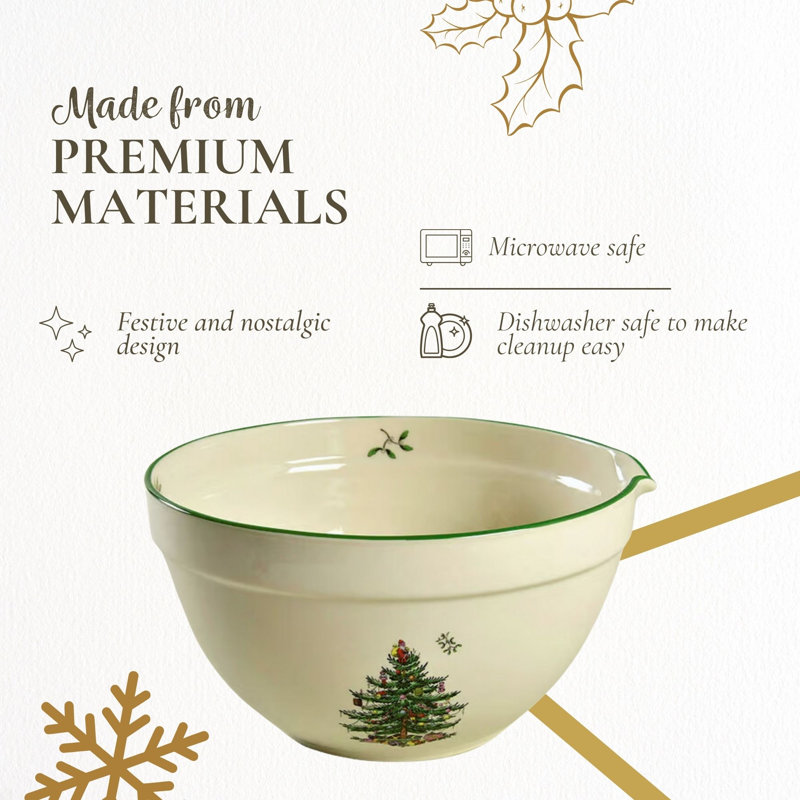 9" Mixing Bowl with Spout