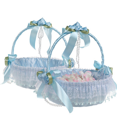 2 pièces Panier à fleurs pour mariage