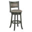 Tabouret de bar pivotant 30 po Gabryele-1333852841