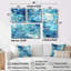 Hering - Large Boho Mosaic, reproduction d'art sur toile 4 pièces-464461746-464461747