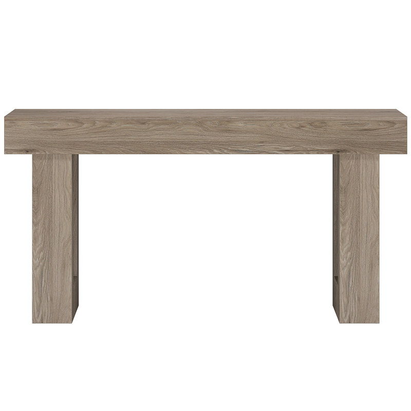 Farmhouse Console Table, Brown