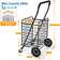 40.5'' H x 16.9'' W Utility Cart with Wheels