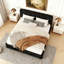 Grand lit plateforme tapissier Berber-1593630532