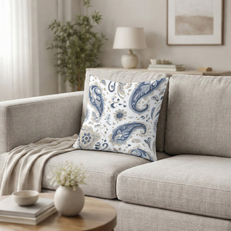 Coussin French French Accent, H 20 po x l 20 po