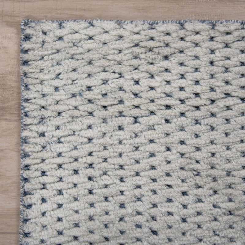 Tapis 100% laine tissé à la main, Rectangle de 5 pi x 8 pi