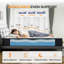 Matelas hybride en mousse viscoélastique gélifiée anti-statique 8 po / 10 po / 12 po / 14 po - Garantie de 10 ans, CertiPUR-US, OEKO-TEX, certifié par le GV-678315437-678315443