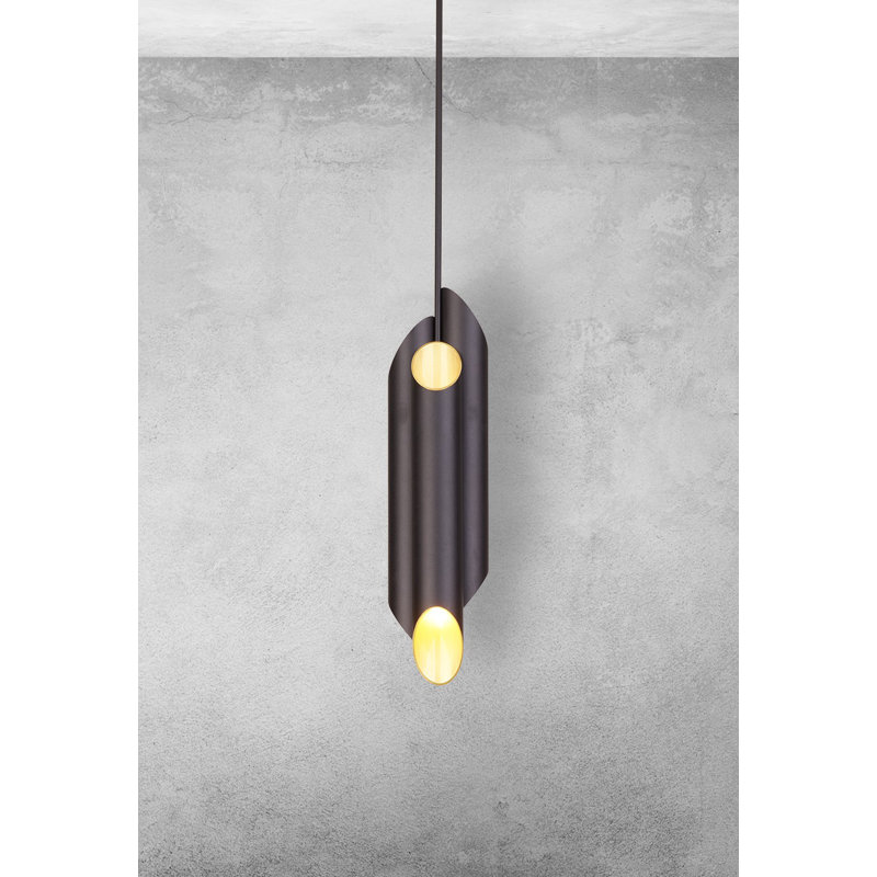 Libra 6 - Light Novelty Pendant, Black