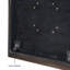 Table basse carrée en bois de chêne 38 po avec tablettes et roulettes Maricelys-1029933612