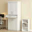 Armoire de rangement autoportante spacieuse, armoire de cuisine, grande armoire de rangement (seulement grande armoire de rangement)