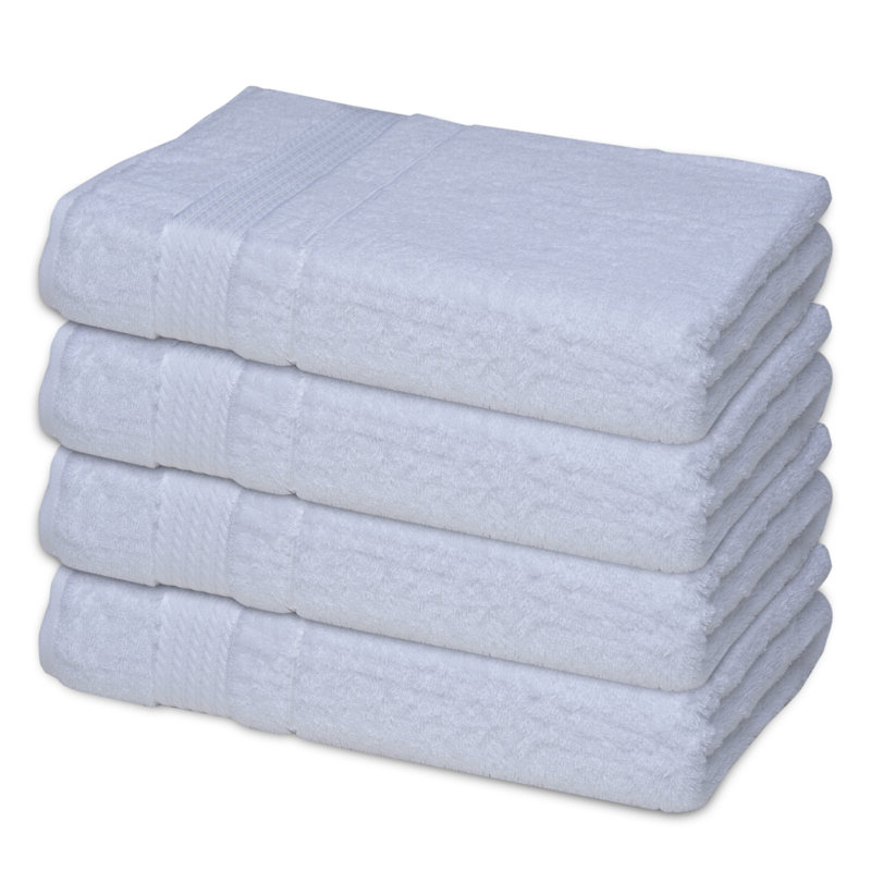 Ensemble de serviettes en coton turc de qualité supérieure 4 pièces Cochrane Eider & Ivory