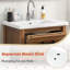 Meuble-lavabo autoportant 24 po avec lavabo en céramique 24 po, meuble-lavabo moderne avec 3 tiroirs