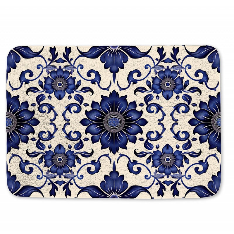 Tapis de bain Cleothis, L 17 po x L 24 po