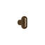 Ribbon And Reed Bronze Oval Knob-56414299