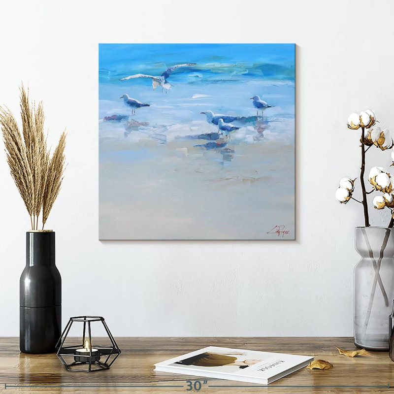 Landing, 16" H x 16" W