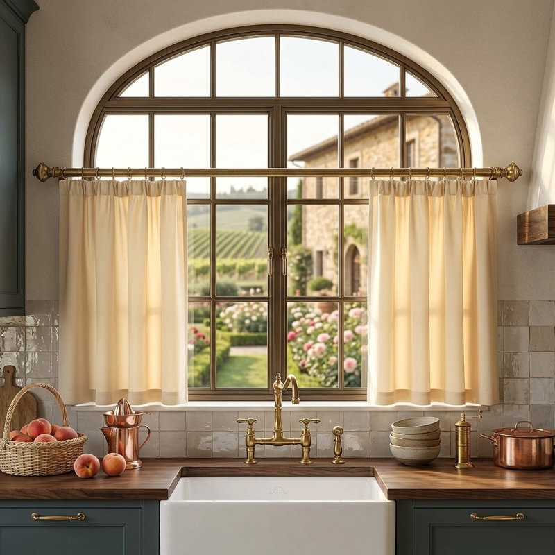 Kitchen Curtain Kitchen Pelmet