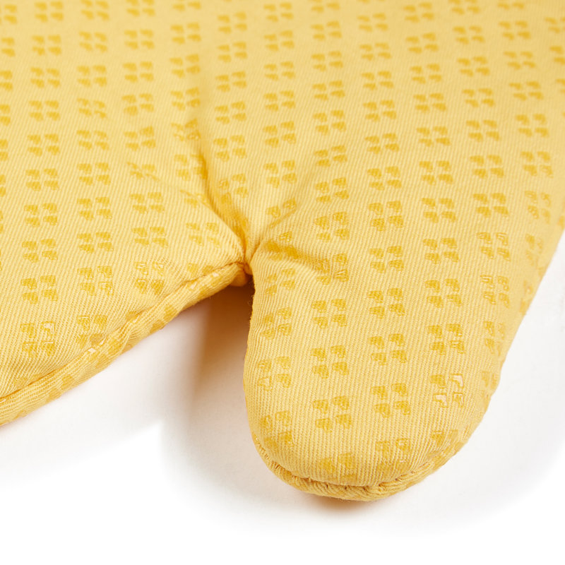 KitchenAid Asteroid Solid Textured Oven Mitt, Yellow